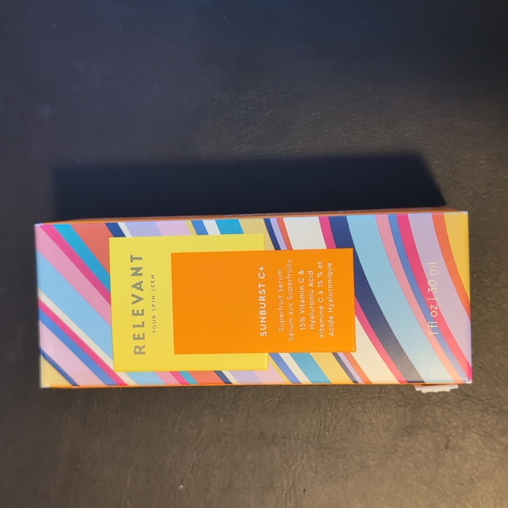 RELEVANT: YOUR SKIN SEEN SUNBURST C+ SUPERFRUIT SERUM 1oz